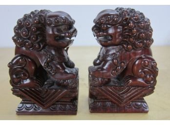 Pair Of Foo Dog Bookends