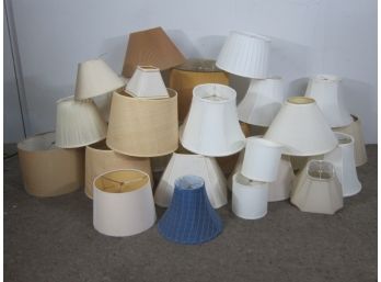 Assorted Lot Of Lamp Shades