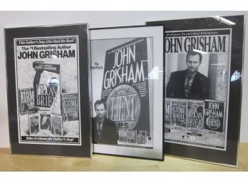 3 John Grisham Posters