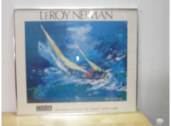 LeRoy Neiman America's Cup 1977 Sailing Print
