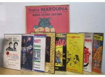 Group Lot Of Theater Posters