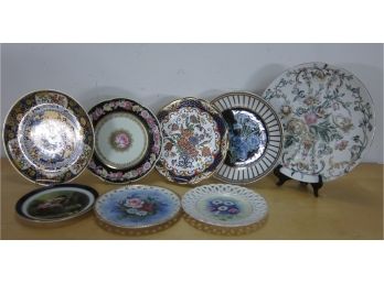 Group Lot Of Collectible Plates (8)