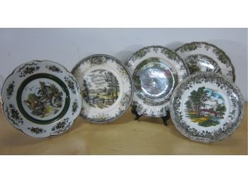 Group Lot Of Collectible Plates (5)