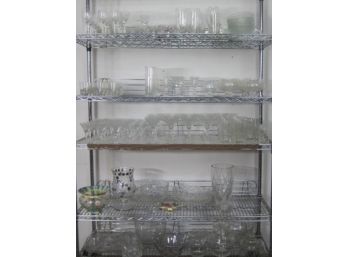Glass Shelf Lot