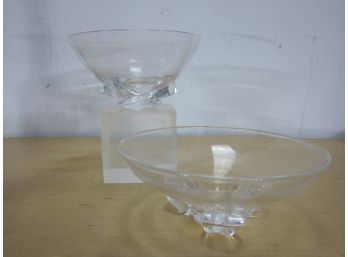 2 Steuben Crystal Bowls