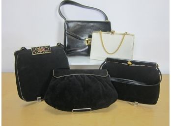 5 Vintage Ladies Handbags Included 2 Coblentz