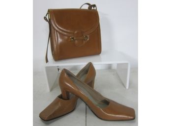 Leather Bag And Shoe