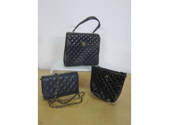 Three Quilted Bags -including Jay Herbert