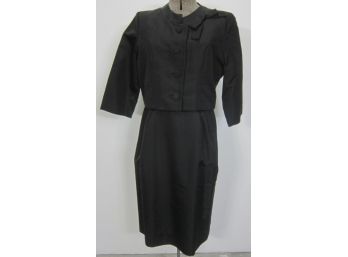 Vintage Black Dress And Jacket