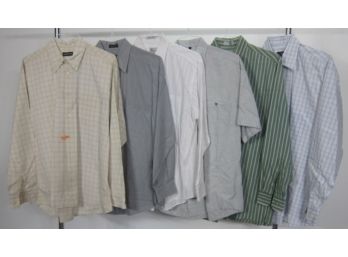 Assorted Lot Of Man Dress Shirts