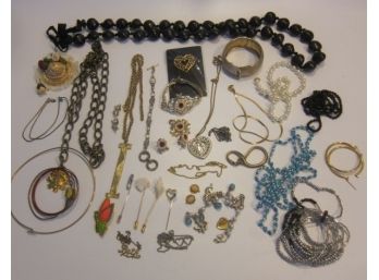 Group Lot Of Costume Jewelry