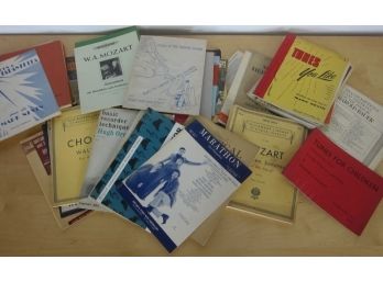 Group  Lot Of Music Sheets