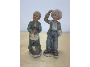 Hand Painted Napco Ceramic Figurines