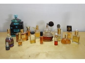 Group Lot Of Perfume Bottles