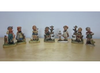 Group Lot Of Porcelain  Figurines