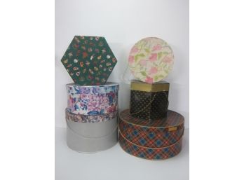 Assorted Hat Boxes (6)