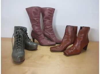 3  Pairs Boots