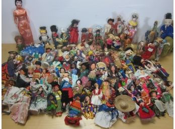 Assorted Lot Of Dolls
