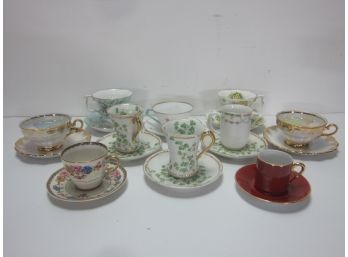 Assorted Lot Of Tea Cups And Saucers