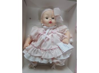 Madame Alexander Doll  'White & Pink Frills Huggums '