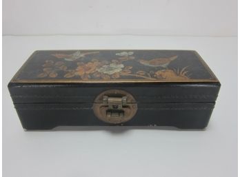 Black Oriental  Wooden Box