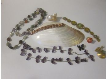 Assorted Lot Of Vintage Costume Jewelry