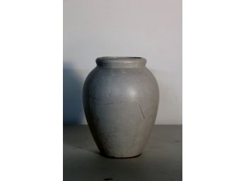 White Painted Vase