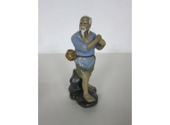 Mud  Man Figurine (Fisherman)