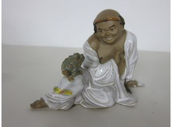 Mud Man Figure (with A Frog)