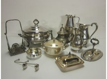 Shelf Lot Of Silver-Plated #204C