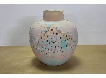 Shadrak 1988 Pueblo Pottery Vase