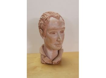 Large Bust Of A Man 16 1/2'