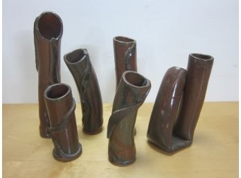 Set Of Pottery Vases
