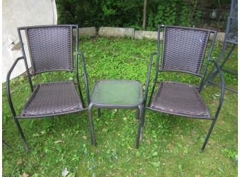 Durable Weather-resistant Wicker (3pc)