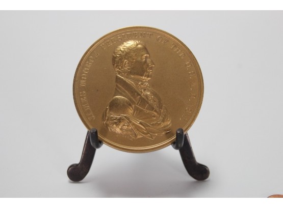 U.S. Mint Medal President James Monroe 3' Bronze