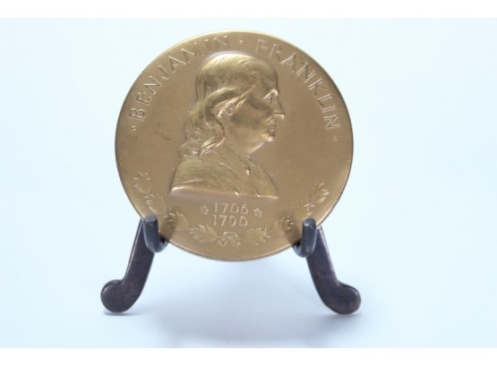 Benjamin Franklin Bronze  Medal