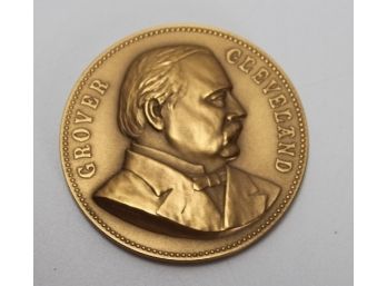 US Mint Grover Cleveland Presidential High Relief Bronze Inaugural Medal