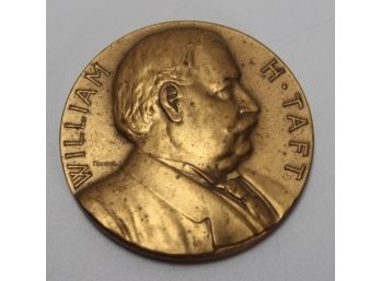 William H. Taft 1909 Bronze Medal