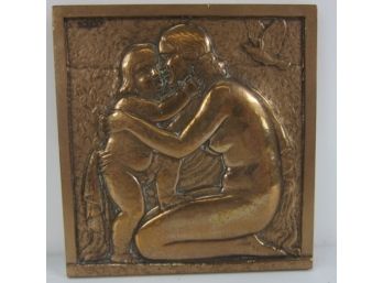 Monmarie De Panz Mother And Child Plaque