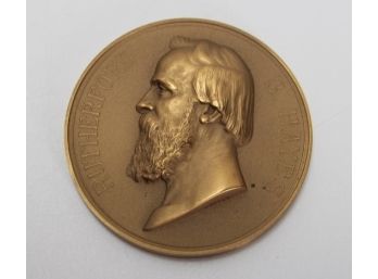 Bronze President Rutherford B. Hayes Inauguration Medal US Mint Sealed