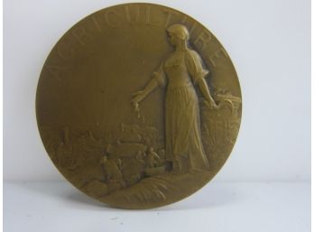 Agriculture 1924 Bronze Medal