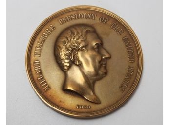 U.S. Mint Medal  President Millard Fillmore 3' Bronze