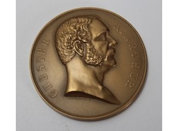 U.S. Mint Medal No. 121 President Chester A. Arthur 3' Bronze
