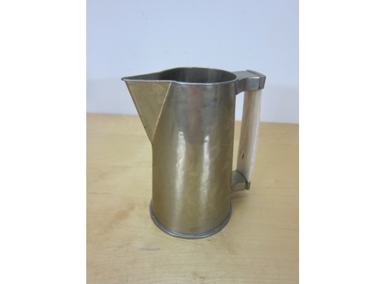 Nickle Silver Hand  Hammered Water Pitcher