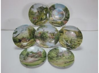 7 Limoges Collectors Plates