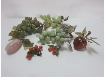 Group Lot Of Marble Grapes