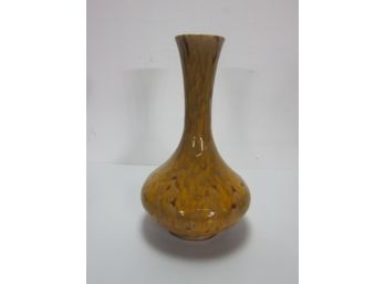 Modern Yellow Pottery Vase