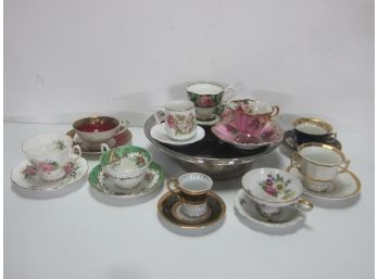 Assorted Lot Of Cups And Saucers