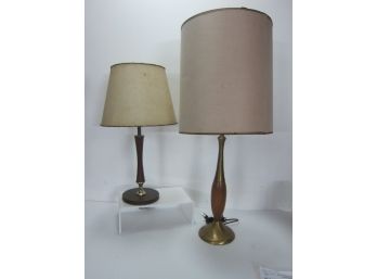 2 Mid-Century Modern Lamps