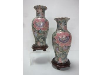 Pair Of Oriental Vase (80A)
